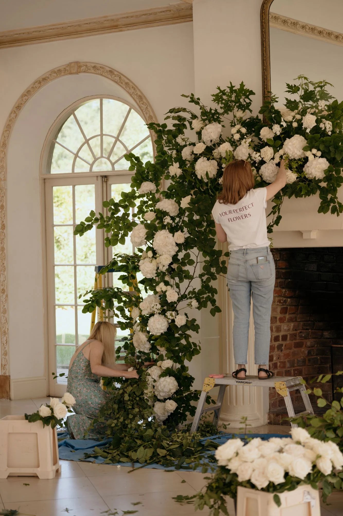 Decorative floral arrangements