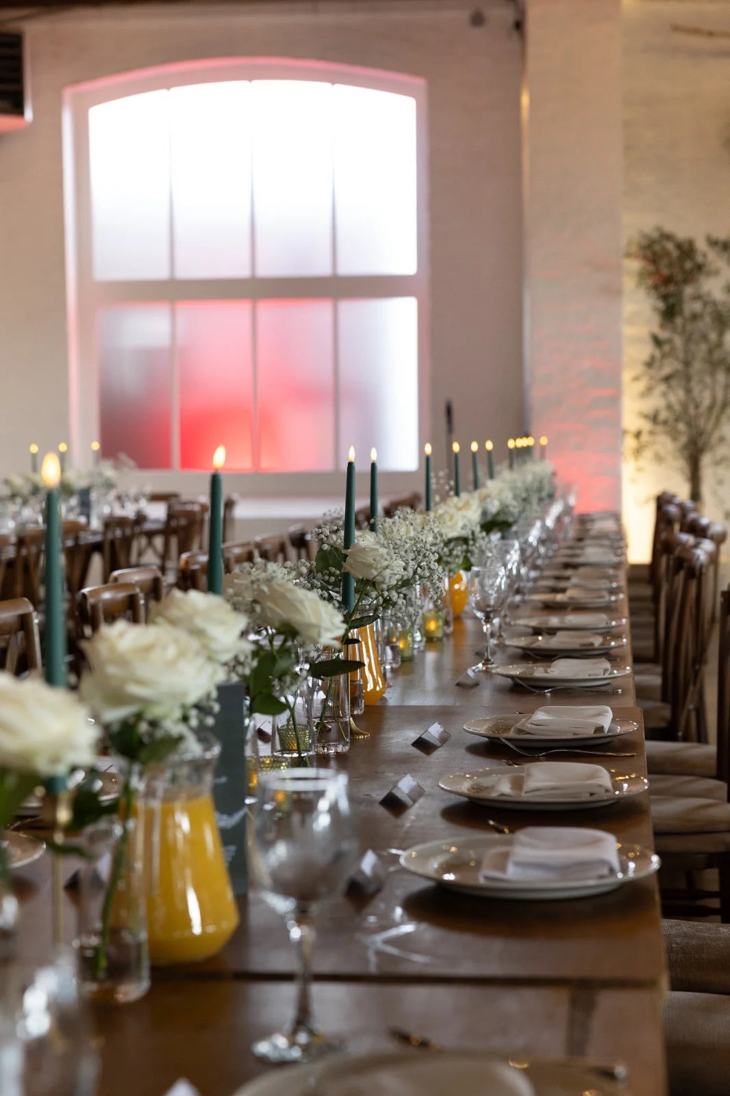 Table floral arrangements